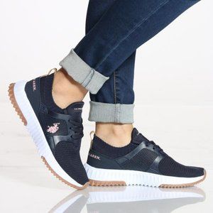 ⚡️U.S. POLO ASSN. Women's Cora K Sneaker-Navy Pink